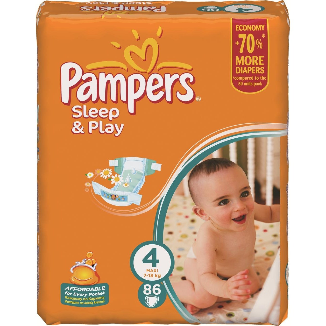 pampers sleep & play z kanalikami