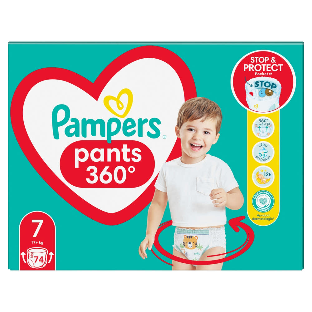 pampers rozmiar 7 pants ceneo