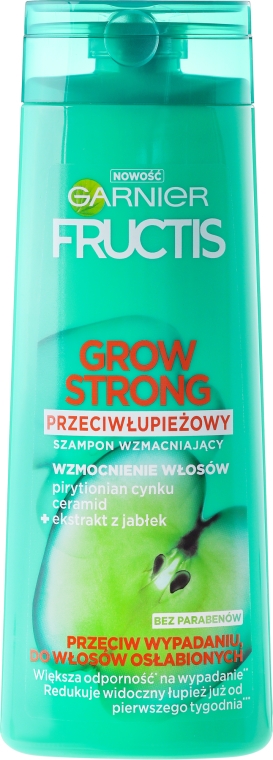 szampon garnier fructis grow strong przeciwłupieżowy