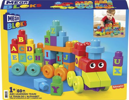 Pociąg do nauki ABC Mega Bloks DXH35