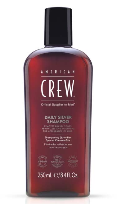 american crew classic szampon do włosów siwych