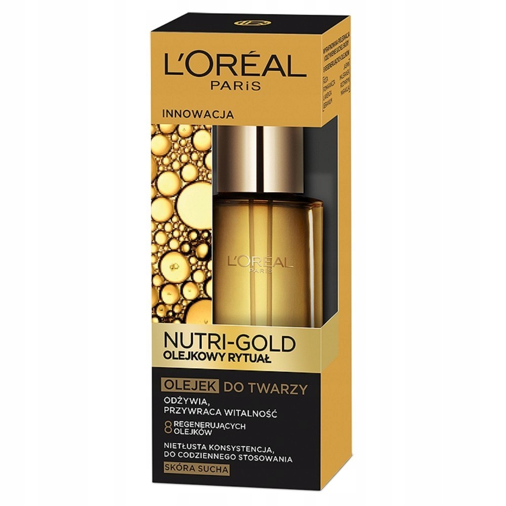 olejek loreal nutri gold do włosów