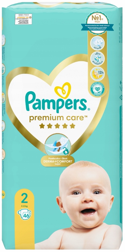 pampers 2 46 sztuk