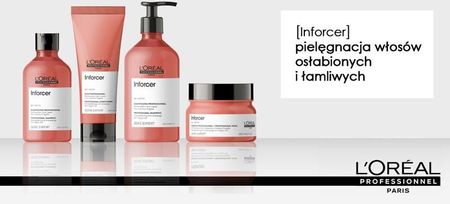 loreal inforcer szampon do włosów łamliwych 1000ml