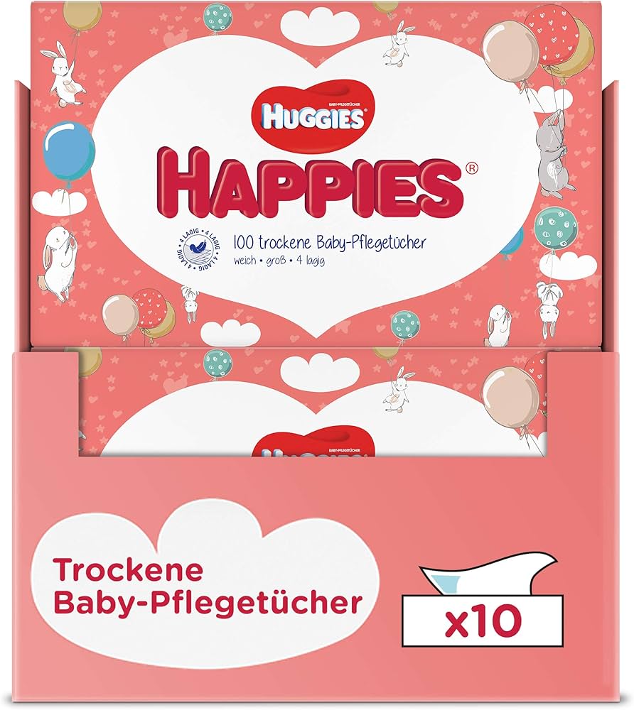 huggies happies 100 trockene