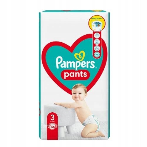 pampers pans 3 56 szt