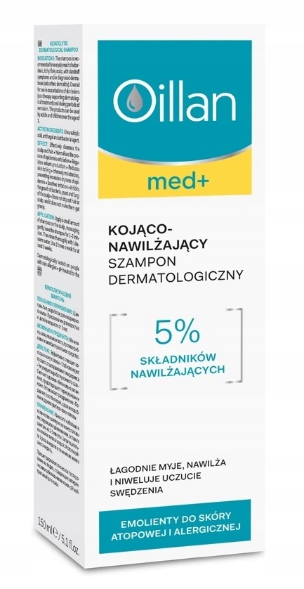 oillan med+ szampon do włosów 150 ml