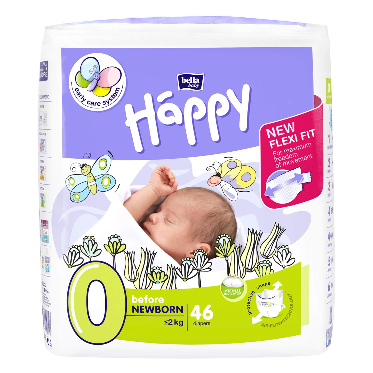 pieluchy happy newborn new flexi fit opinie