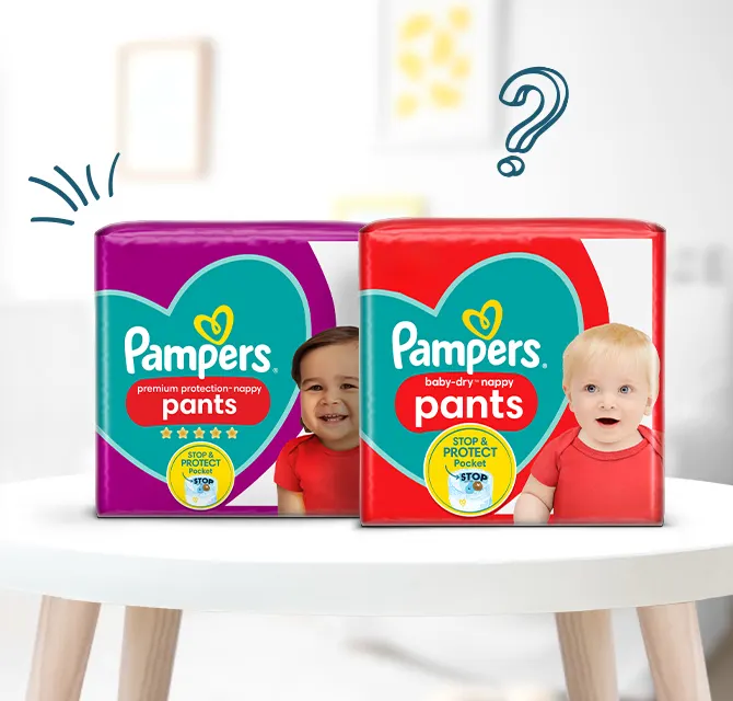 pampers nappy pants