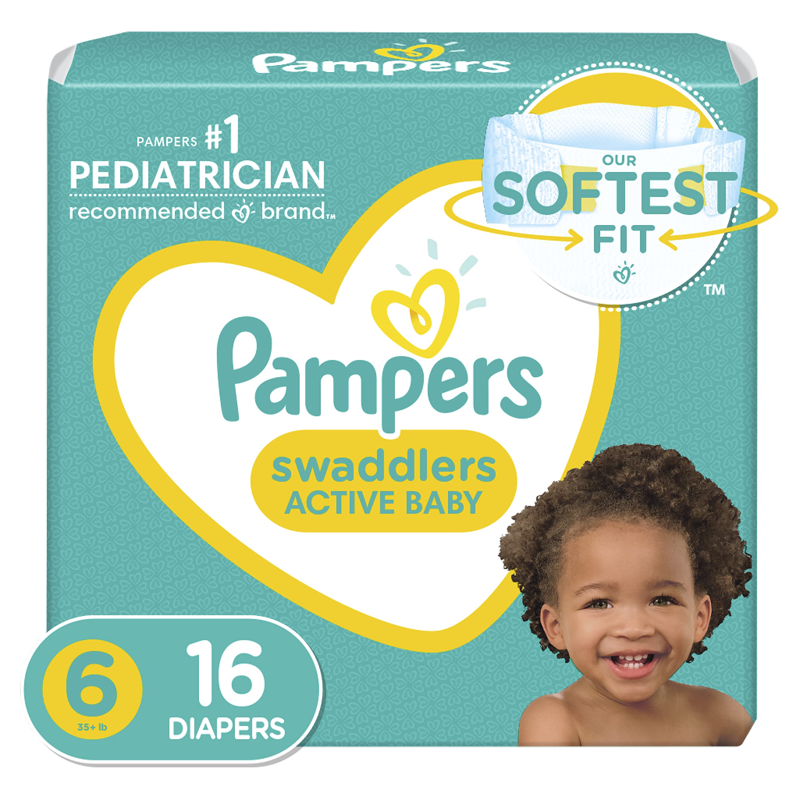 pampers size 6