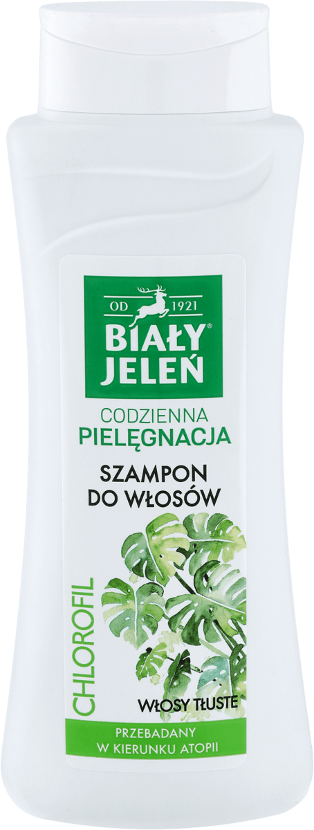 szampon biały z drewnem