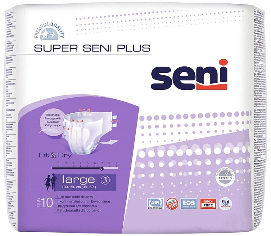 pampers super seni plus medium