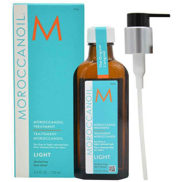 moroccanoil olejek do włosów jasnych