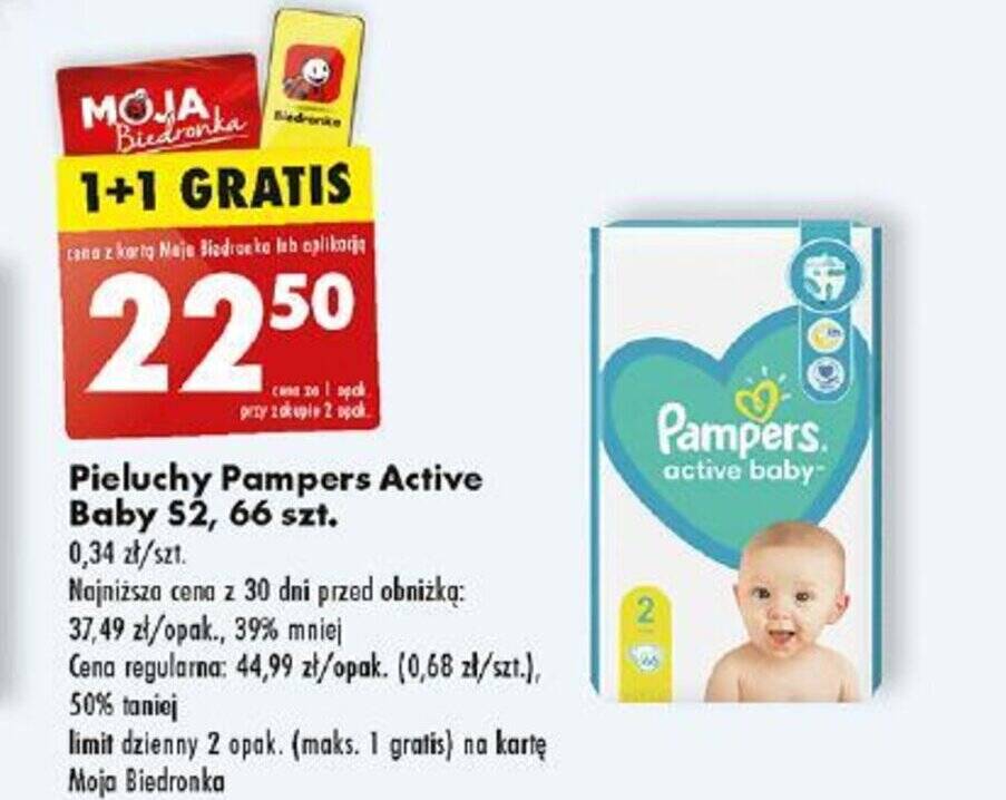 pampers 2 biedronka