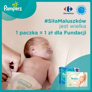 siła maluszków pampers wczesniaki