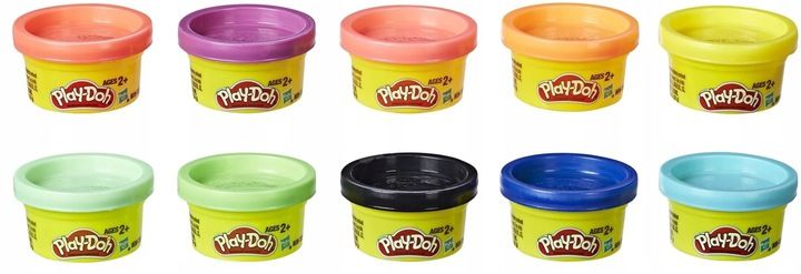 PlayDoh 22037 Zestaw plasteliny 10 szt.