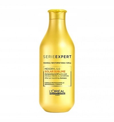 loreal solar sublime szampon sun słońce filtr uv