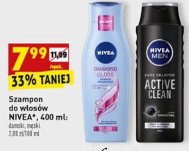 biedronka szampon nivea