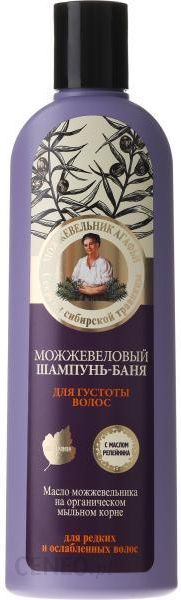 bania agafii jałowcowy szampon na wypadanie wizaz