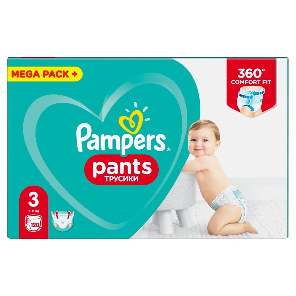 pampers pants 3 120sztuk