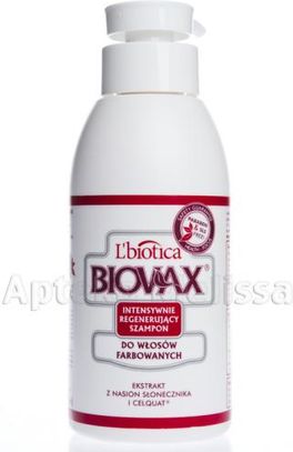 biowax szampon dla włosów suchych 400ml doz