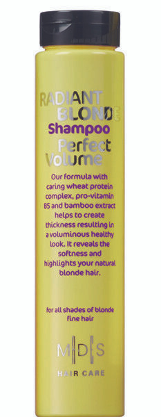 radiant blonde szampon perfect volume