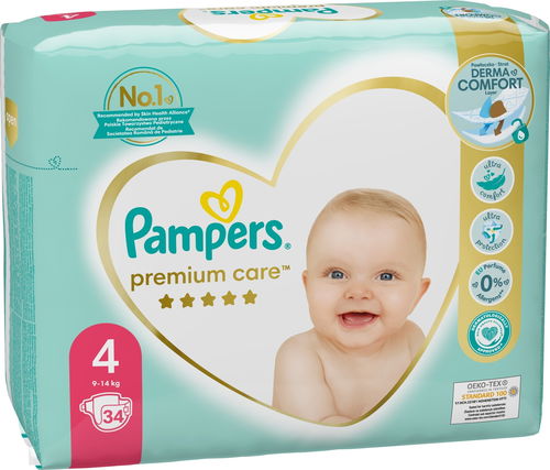 pampers new baby 4 34 szt