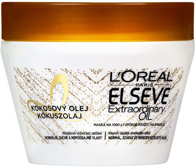 loreal maska do włosów magiczna moc olejek kokosowy nowość