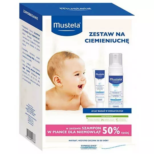 mustela szampon w piance 150ml