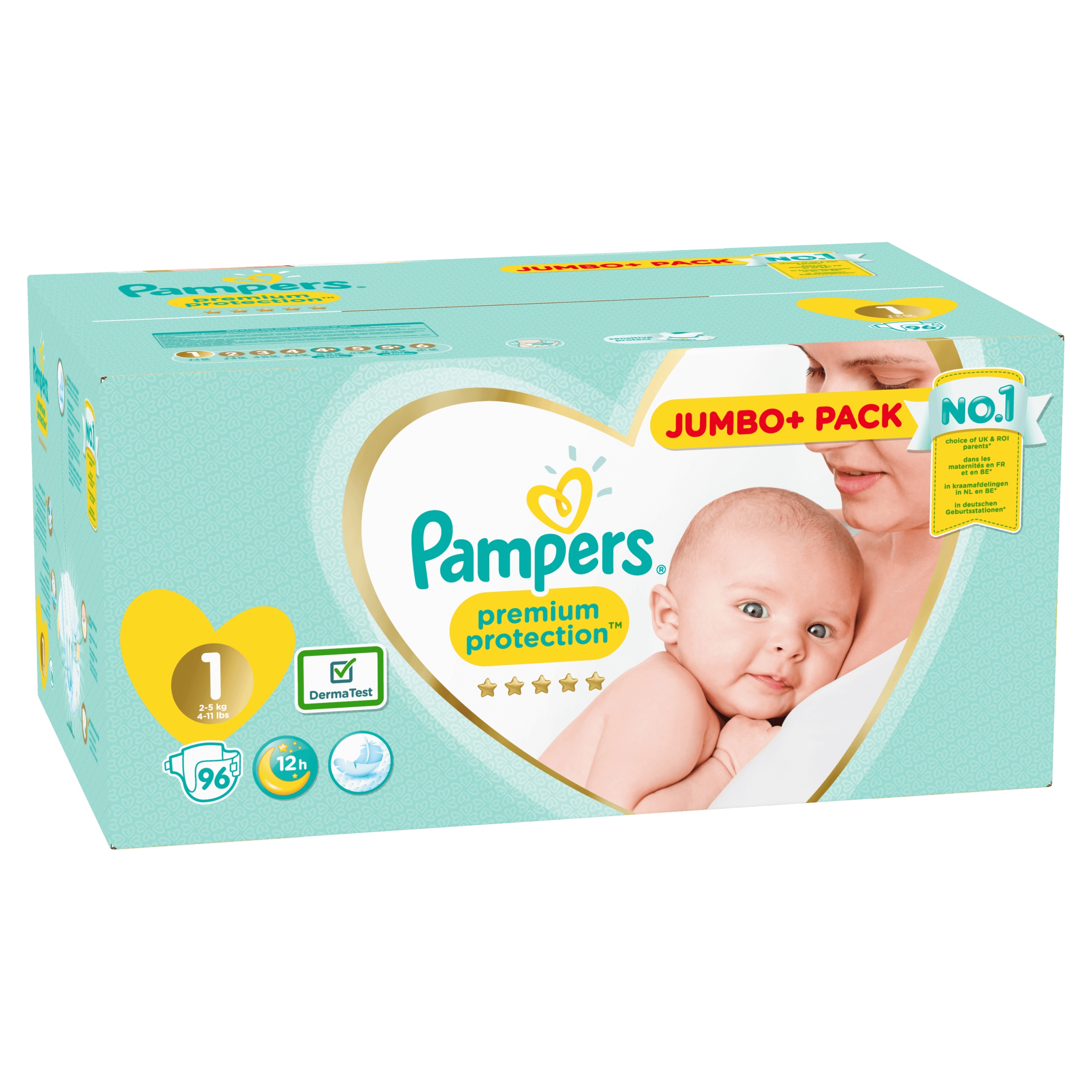 pieluchy pampers premium protection