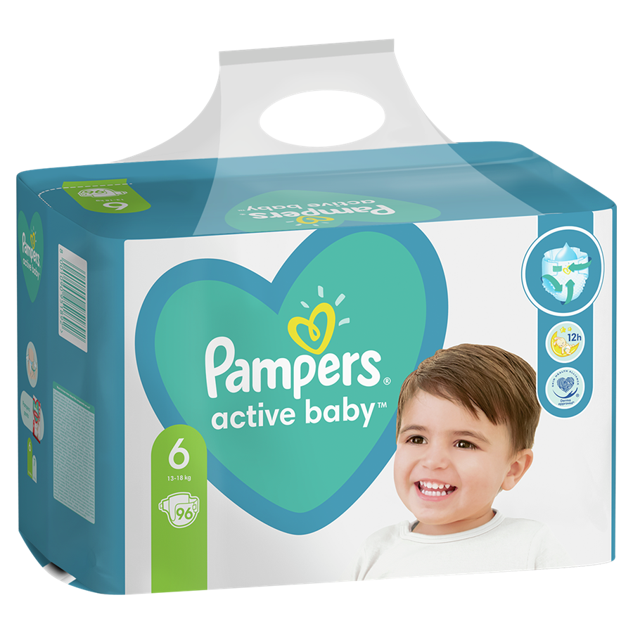 pampers active baby 6 smyk