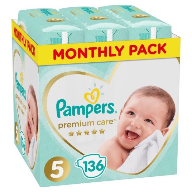 pampers premium care 5 cena