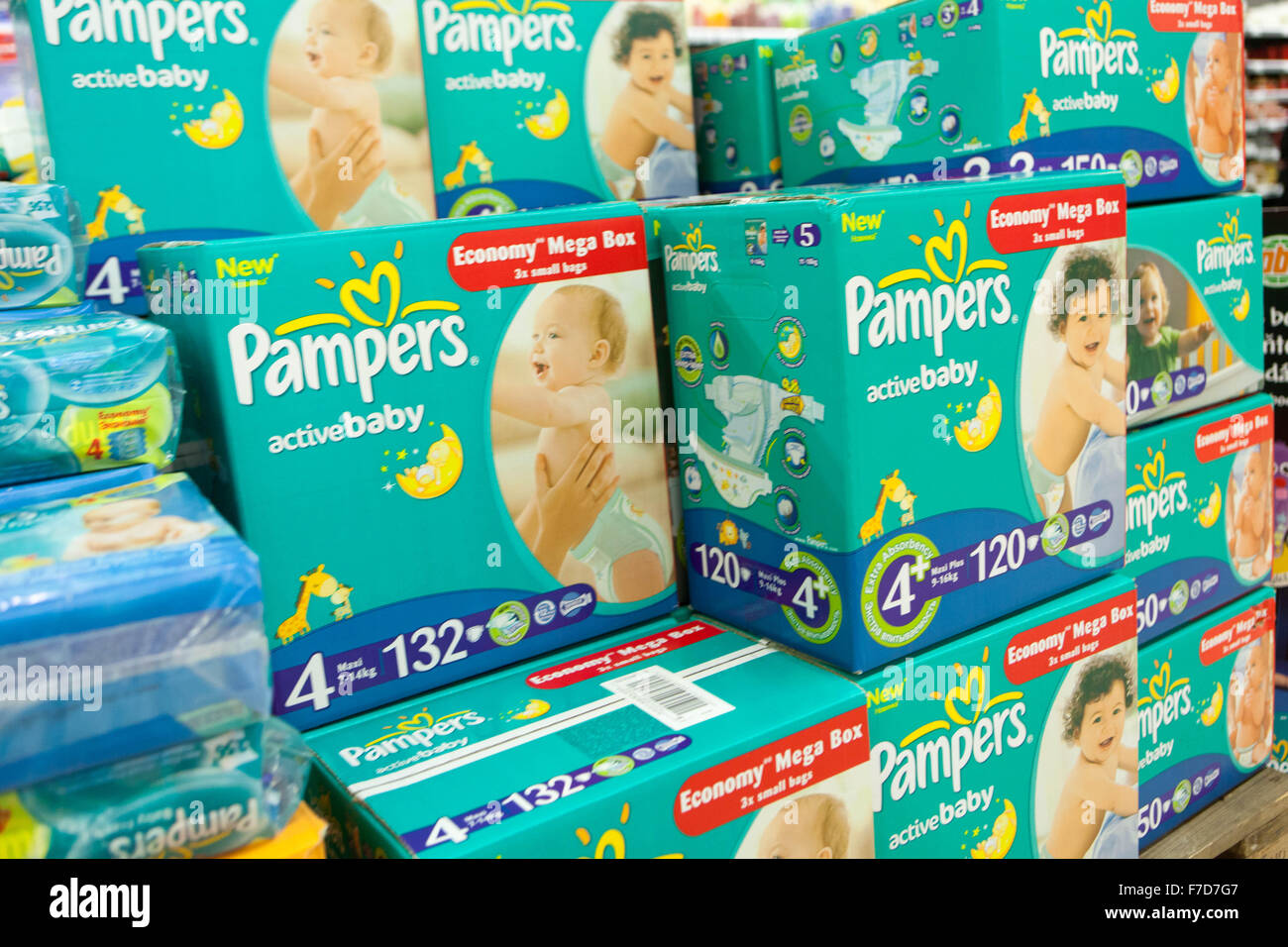 pampers in czech