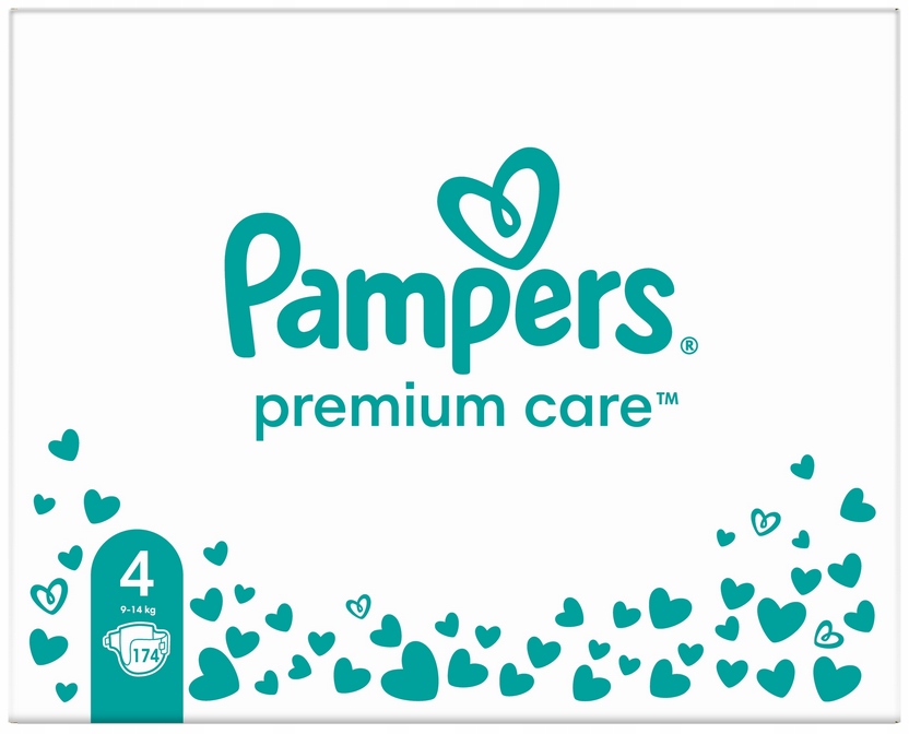 pampers premium care 4 maxi 168 szt