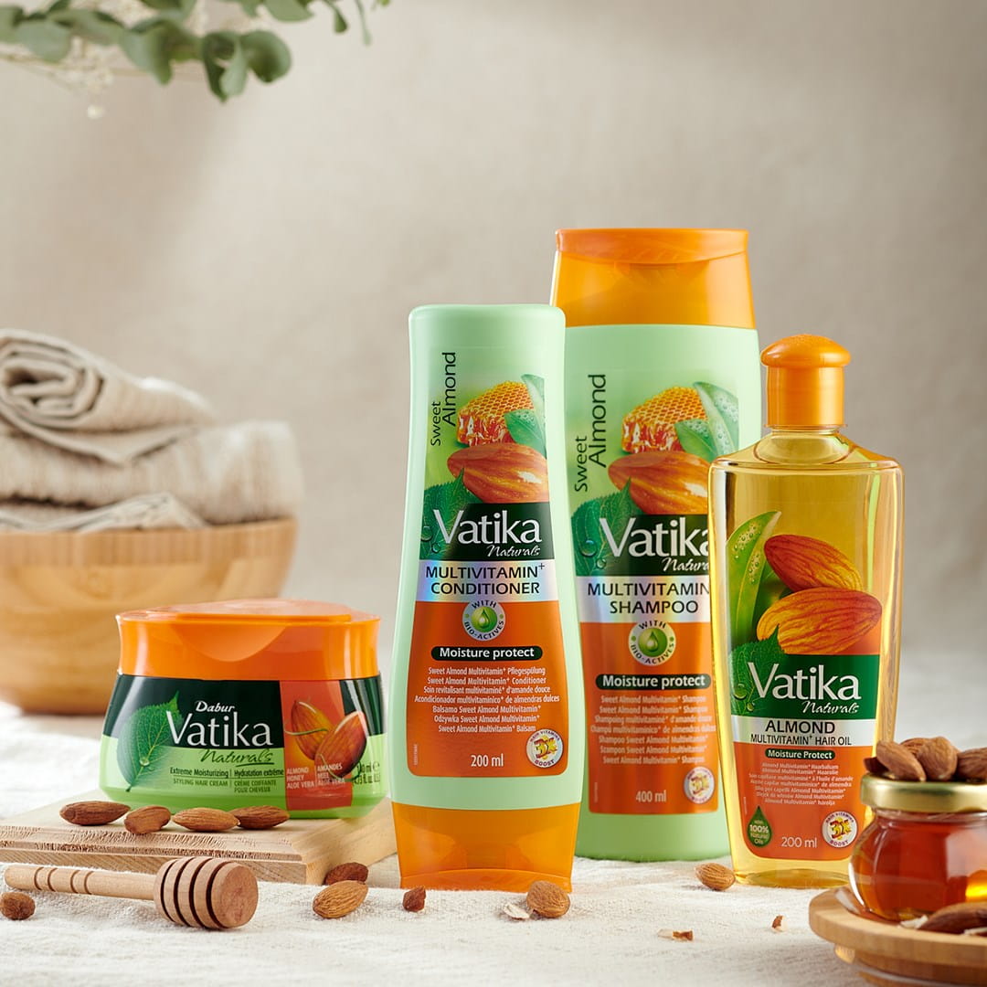 dabur vatika almond hair oil olejek do włosów 150ml