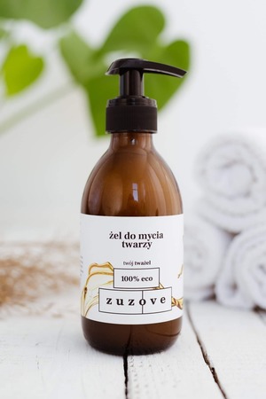 żel do mycia twarzy naturalny