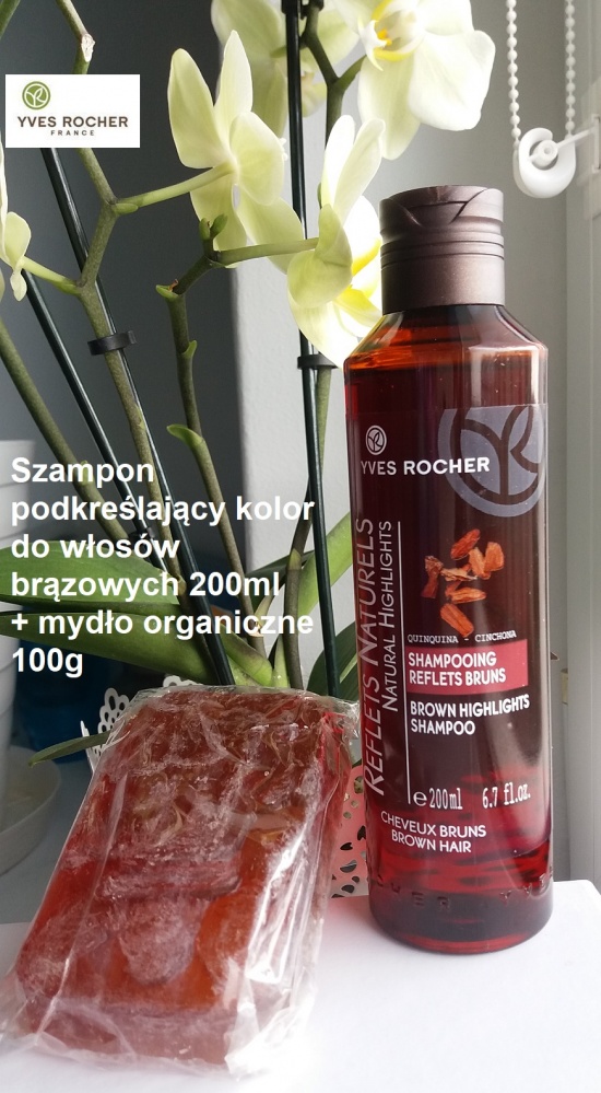 yves rocher szampon do włosów brązowych