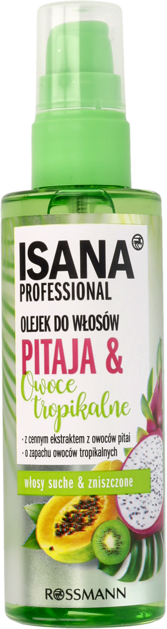 rossmann olejek do włosów isana