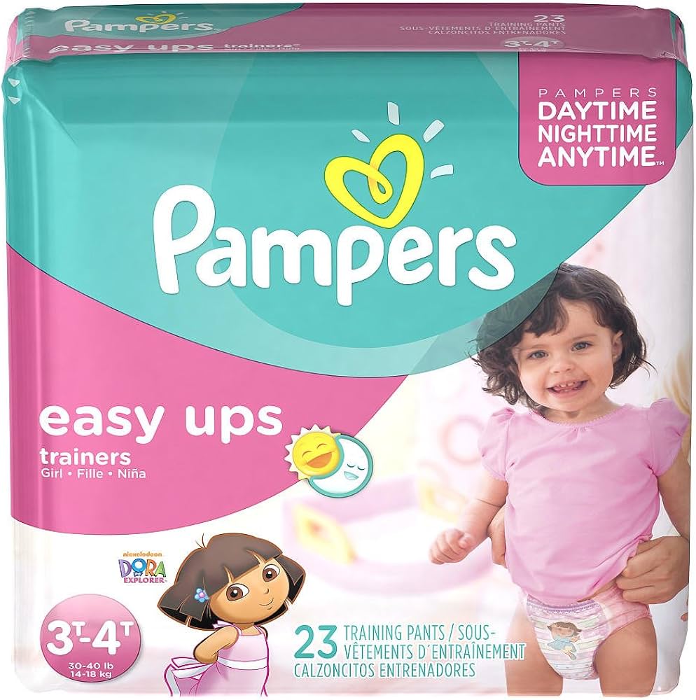 fralda pampers easy ups girl