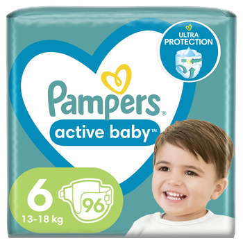 pampers pieluchy active baby 3 midi 174 szt