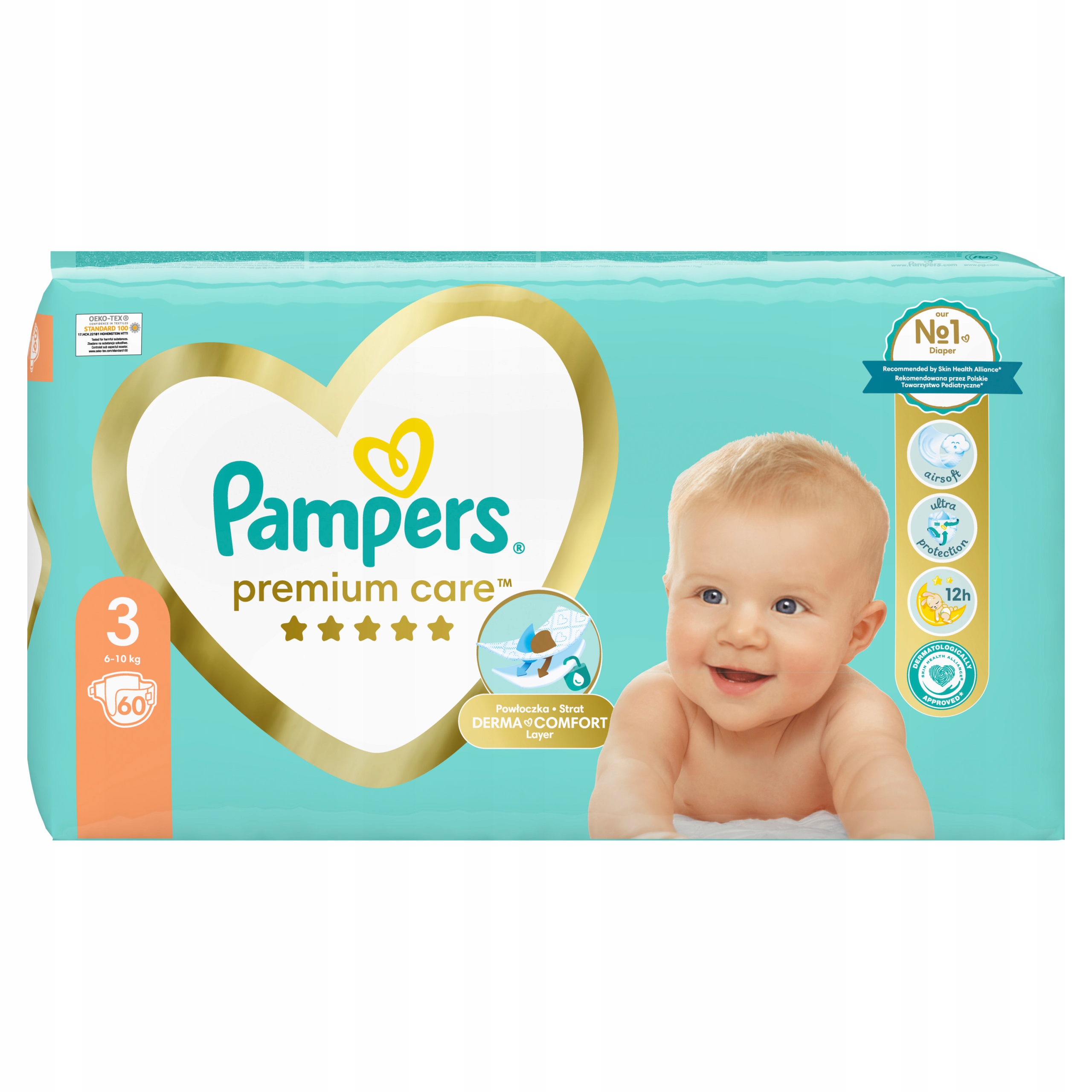 pampers premium care 60 sztuk cena