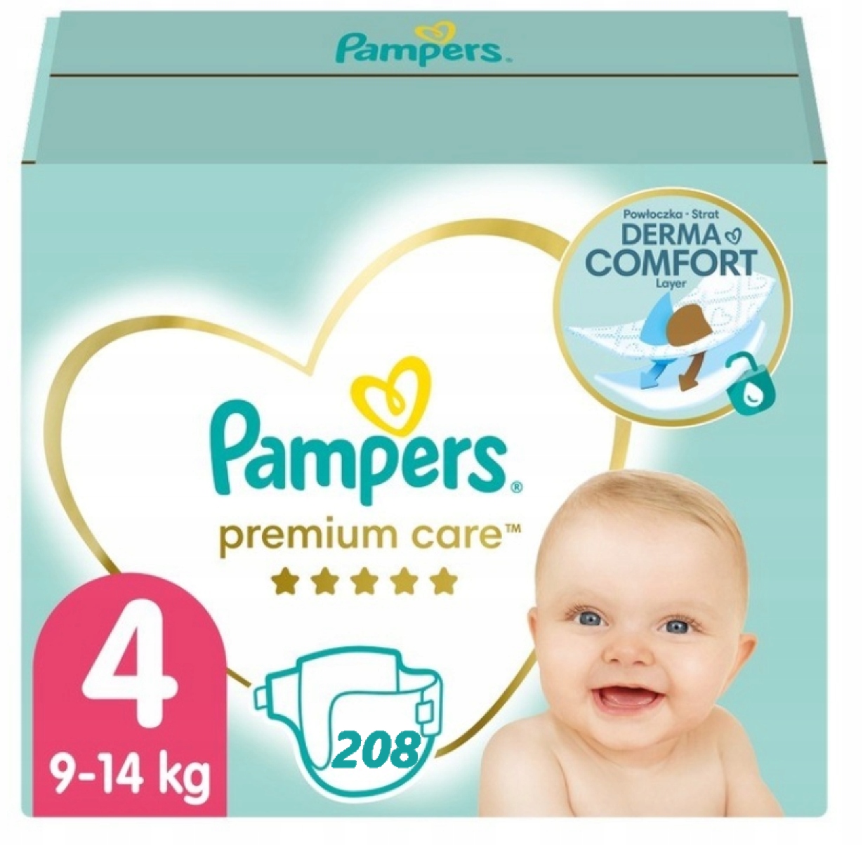 pampers premium care newborn wielkosc