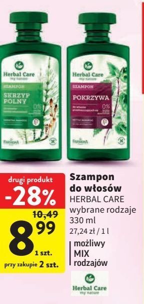 herbal care rossmann szampon