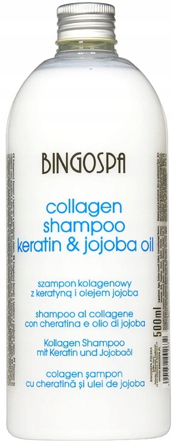 bingospa szampon kolagenowy do włosów 500ml