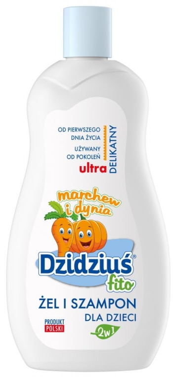 żel i szampon dzidziuś ultra delikatny