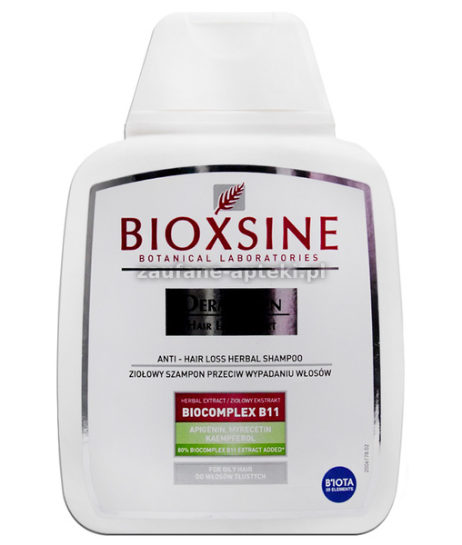 szampon do włosów bioxine przetłuszczających się