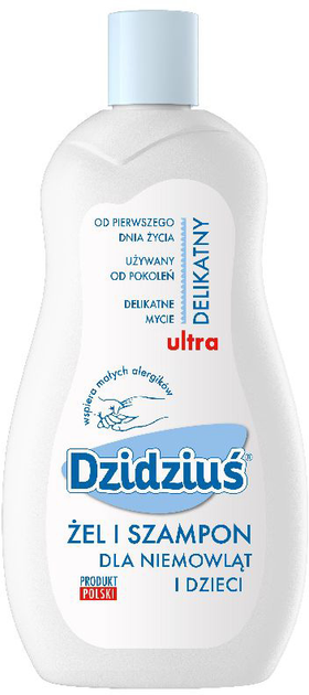 żel i szampon dzidziuś ultra delikatny