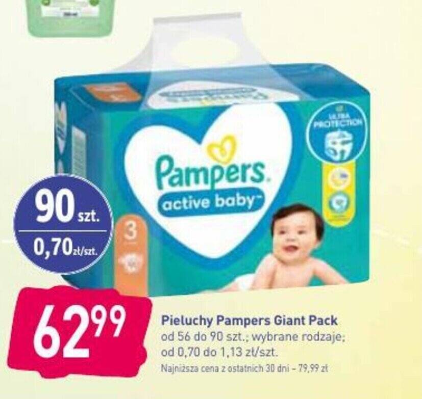 pieluchy pampers giant pack