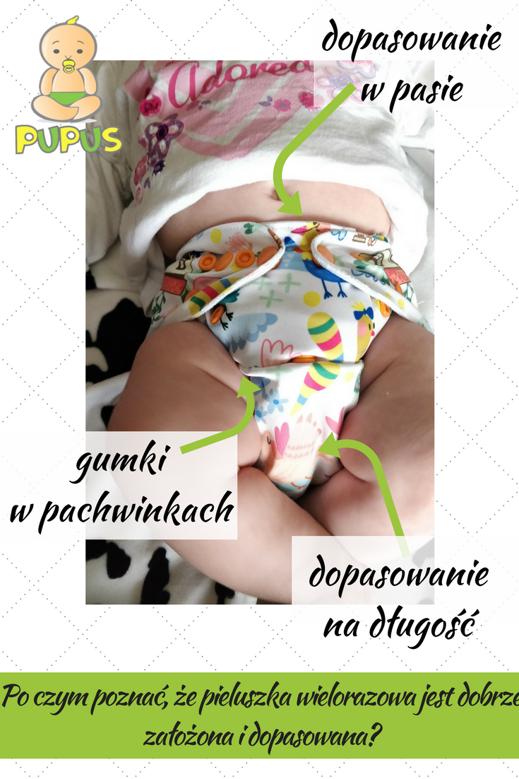 jak zakładać pieluchy do pływania