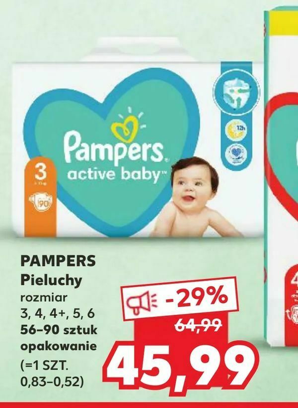 pampersy pampers kaufland